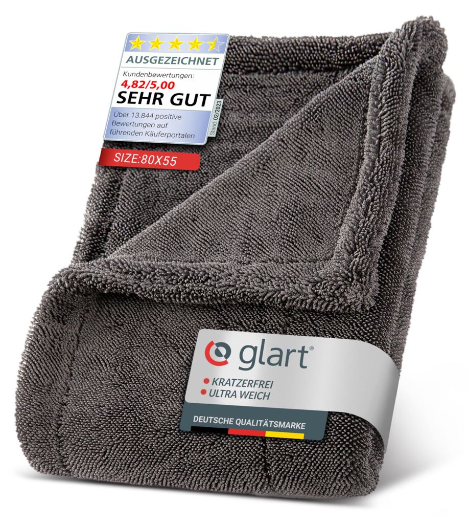 Glart 44TW8 Twist – suchá utierka z mikrovlákna do auta, Obrázok produktu 