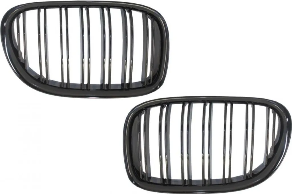 Grille de Calandre pour BMW Série 7 F01 08-15 Look Sportif Double Bande