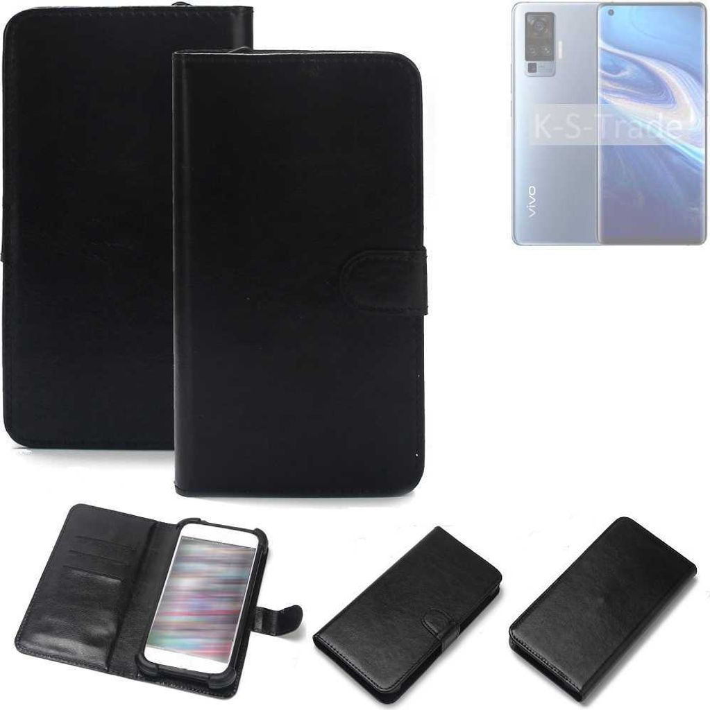 K-S-Trade Handyhülle Schutzhülle kompatibel mit Vivo X51 5G Handy Schutz Hülle Handyhülle Bumper schwarz 1x