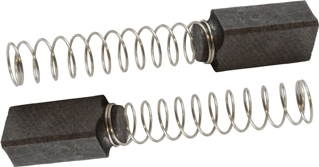 2x Kohlebürsten für Black&Decker 6 x 8 x 14,5/17 mm 731717