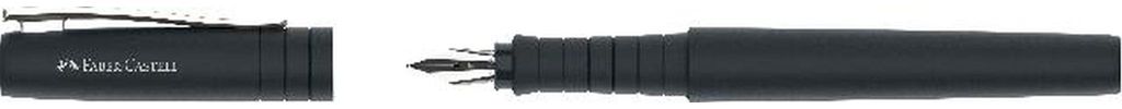 FABER-CASTELL Füllhalter POLY PEN schwarz F