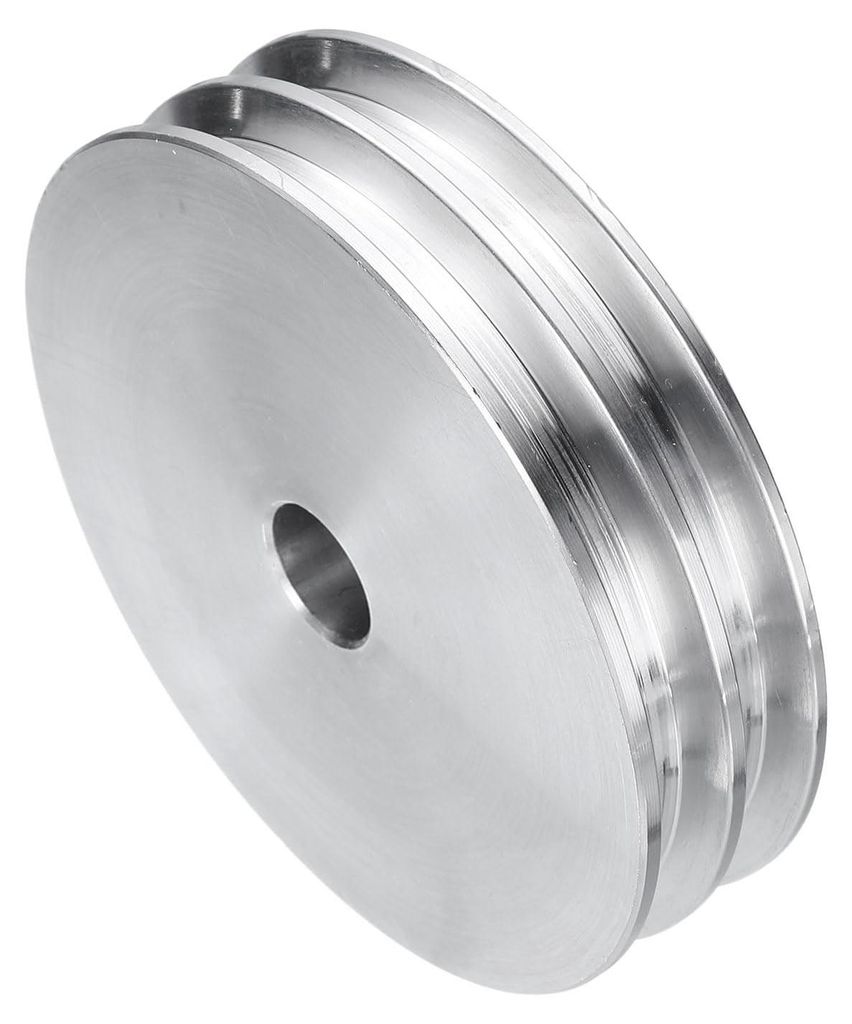 Omgoods - V-Snaar Pulley 12mm Bore 80mm Dubbele Groef Productafbeelding 