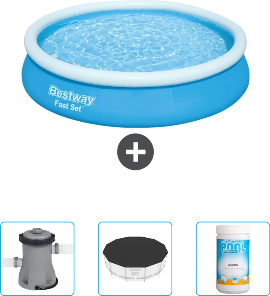 Piscina Gonfiabile Rotonda Bestway 366x76 - Relax e Benessere in Giardino