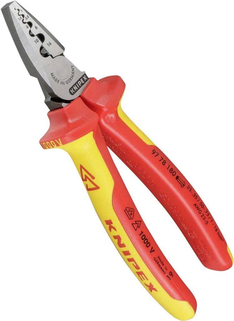 Recensione Knipex 97 78 180: La Migliore Pinza per Capicorda VDE