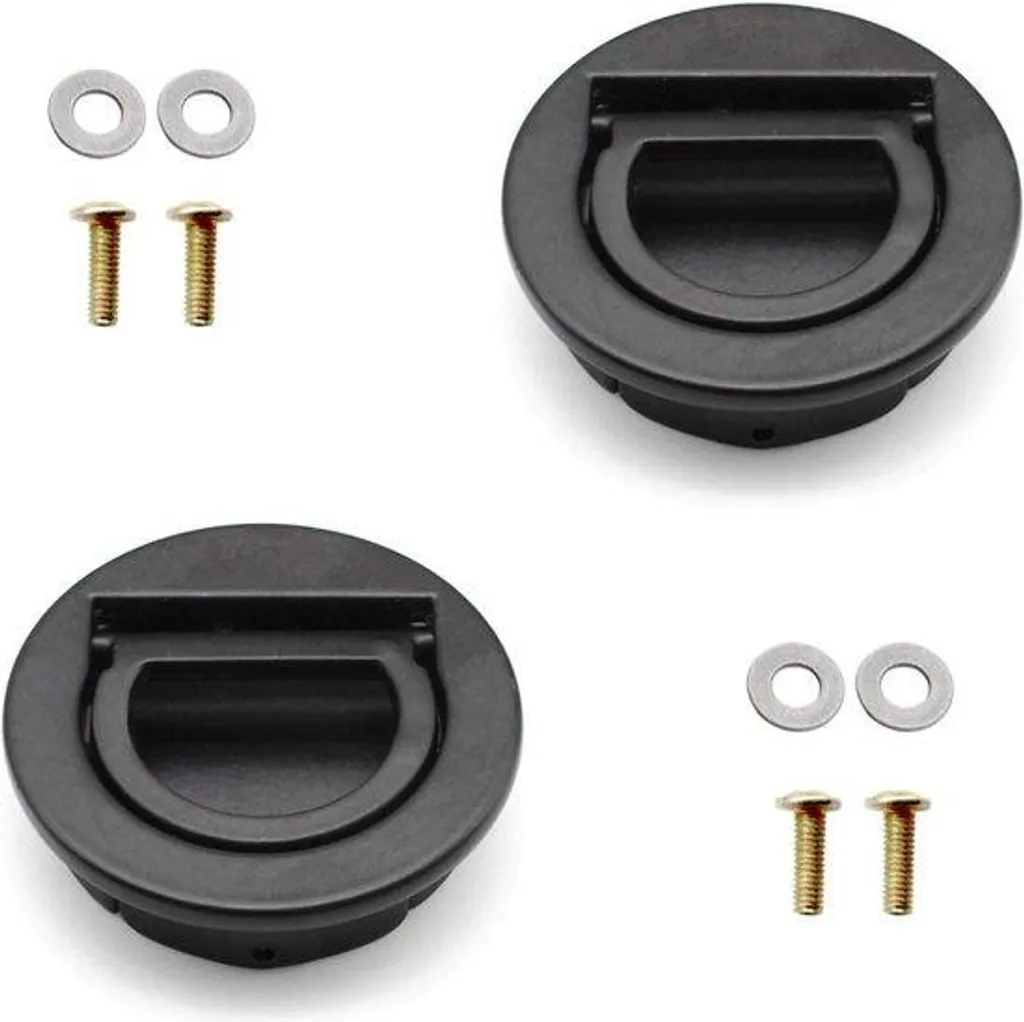 Poignée encastrable inox 40mm : gain de place et robustesse pour bateau