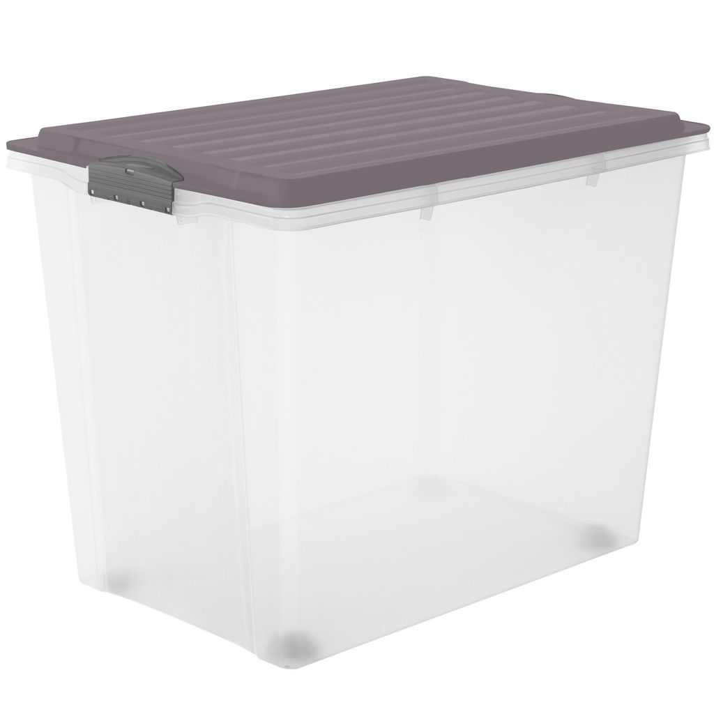 Skladovací box Rotho s kolieskami 70L COMPACT - Plastový Obrázok produktu 