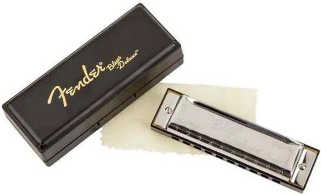 Harmonica pour Débutant en Do Majeur Argent et Blanc - Format Poche C