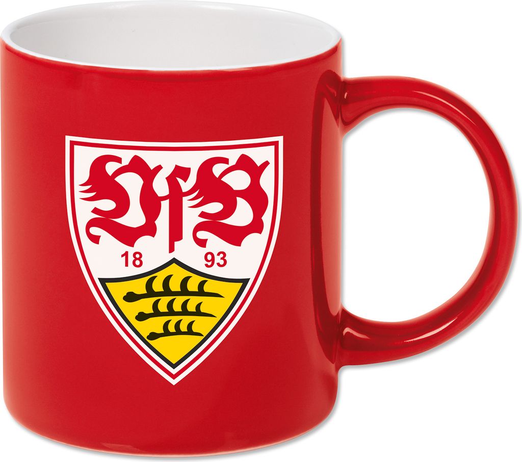 VfB Stuttgart Tasse Kaffeebecher Wappen Produktbild 