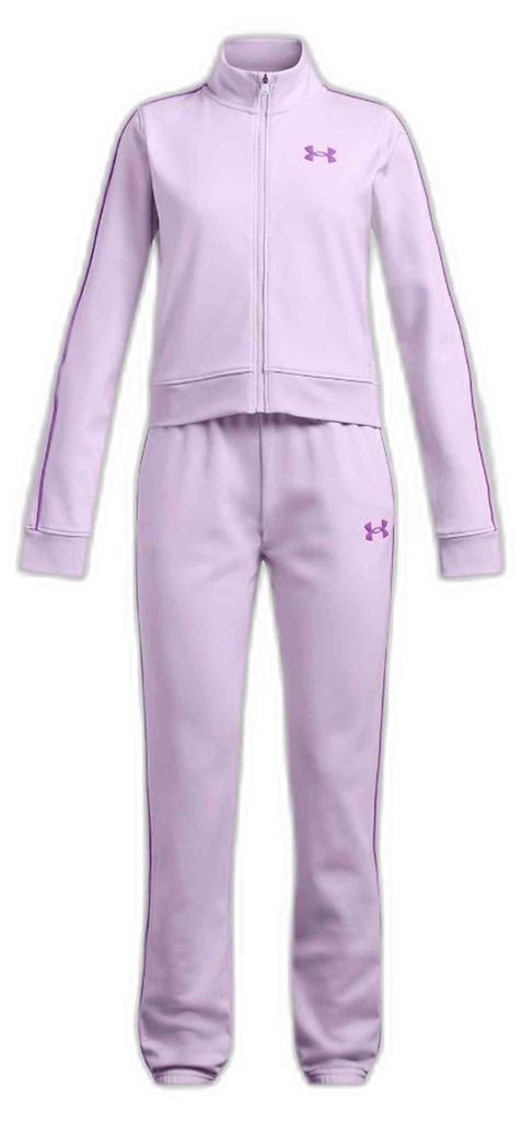 Under Armour Ua Icon Knit Crp Tracksuit - salt purple, Größe:XL