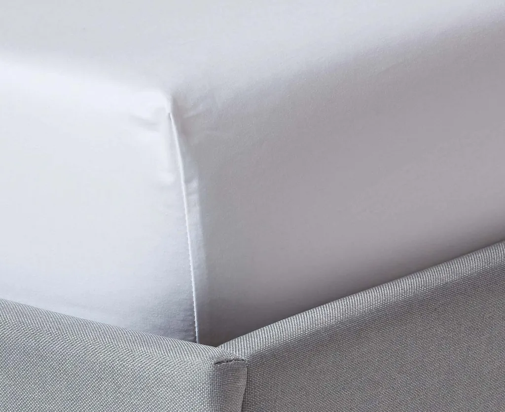 Biancheria da Letto Homescapes 1000 TC Bianco 140x200 cm Egiziano