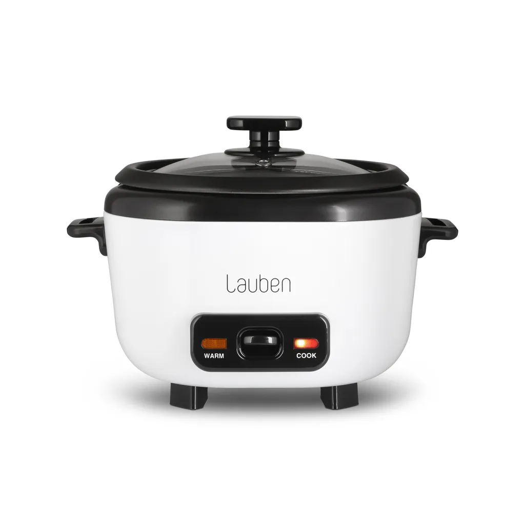 Cuiseur à riz carré Lauben 1000WB : autocuiseur compact multifonction