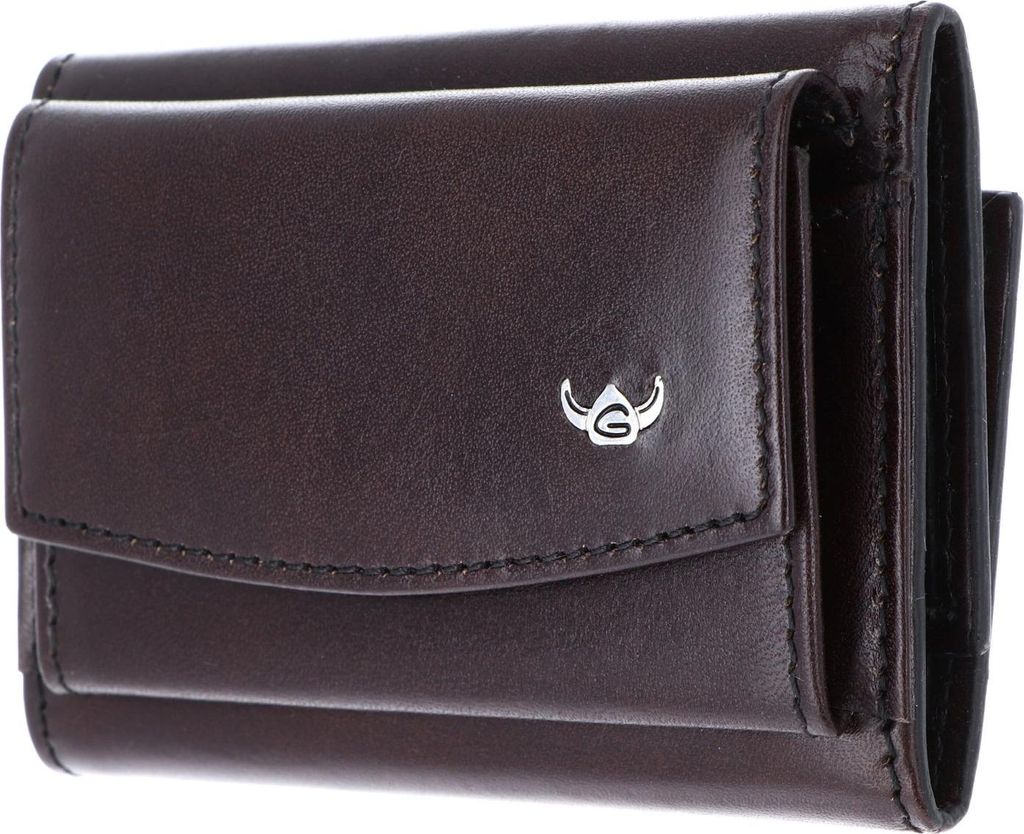 Golden Head Leder Geldbörse Colorado RFID Protect Minischeintasche 1314 Bordeaux weinrot