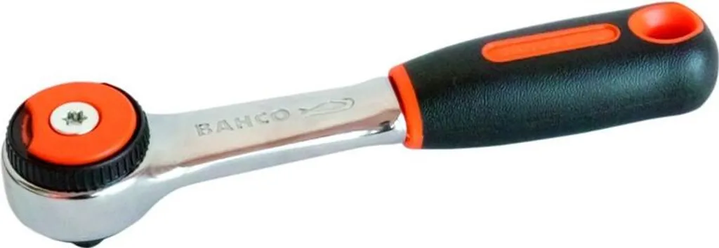 Bahco 1/4´´ Testa tonda reversibile con 72 denti e angolo di azione di 5° 120 Mm Ratsche Sperrklinke Taglia unica