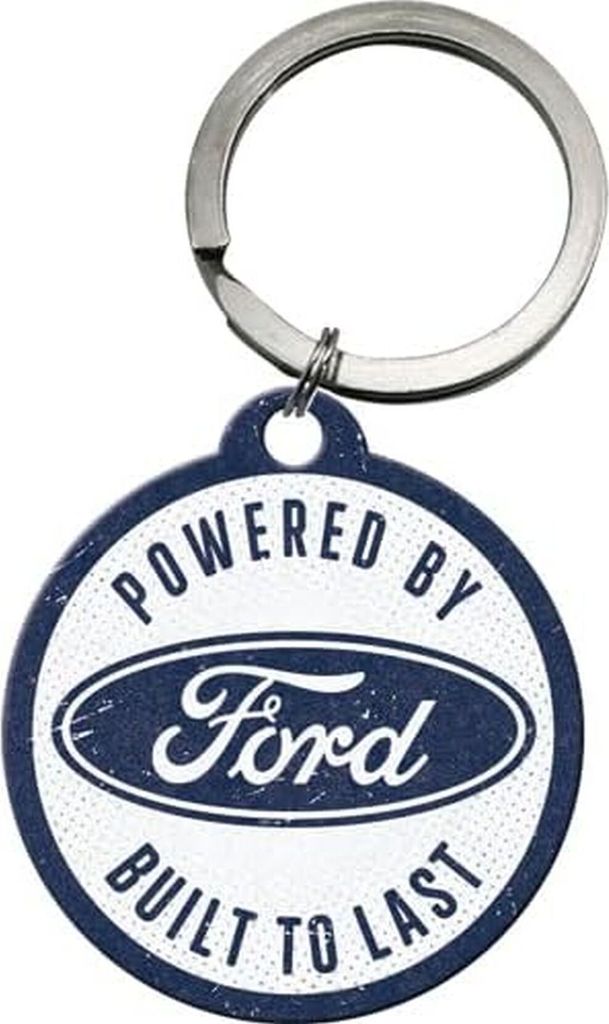 Nostalgic-Art - Schlüsselanhänger - Ford - Built to last Produktbild 