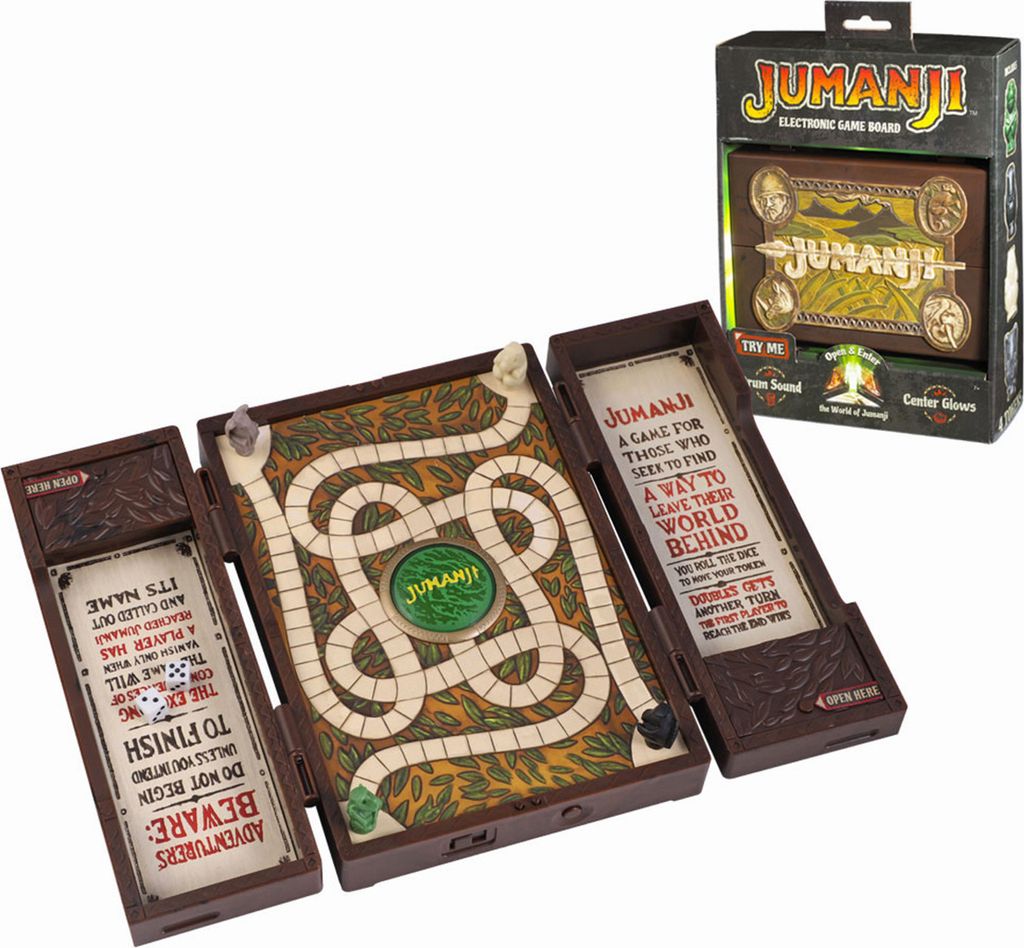 Noble Collection Jumanji Mini Brettspiel Replik 25 cm Produktbild 