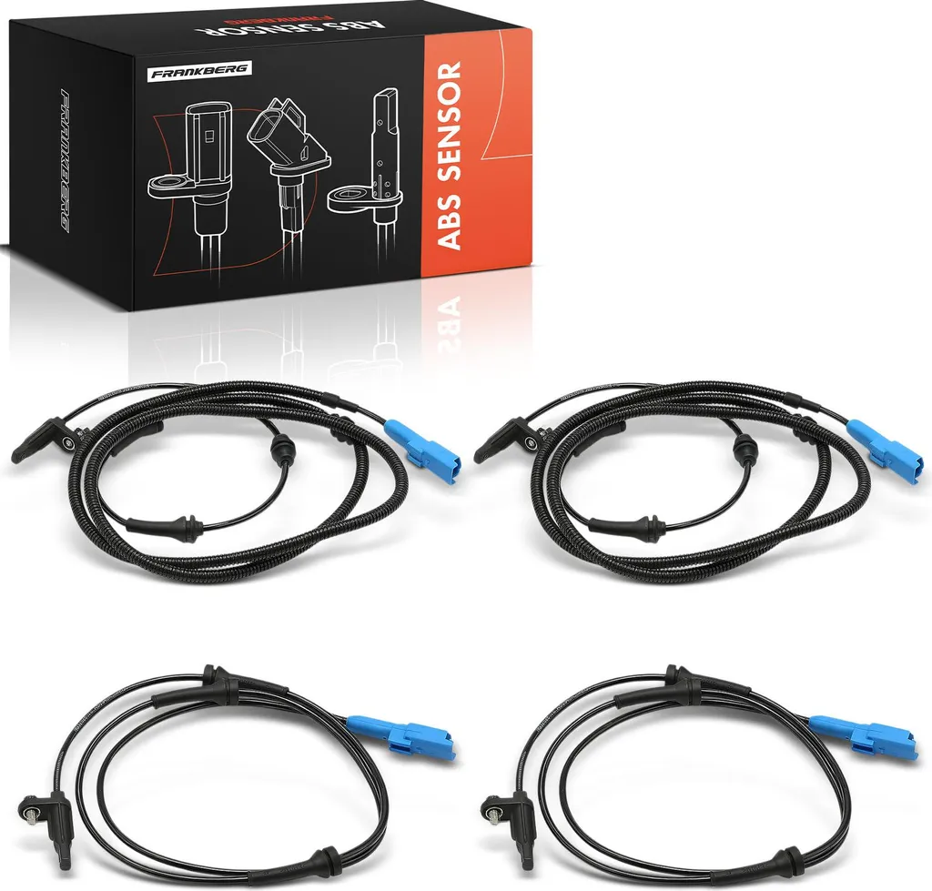 Kit 4 Capteurs ABS Frankberg Haute Précision pour Peugeot 508 SW I