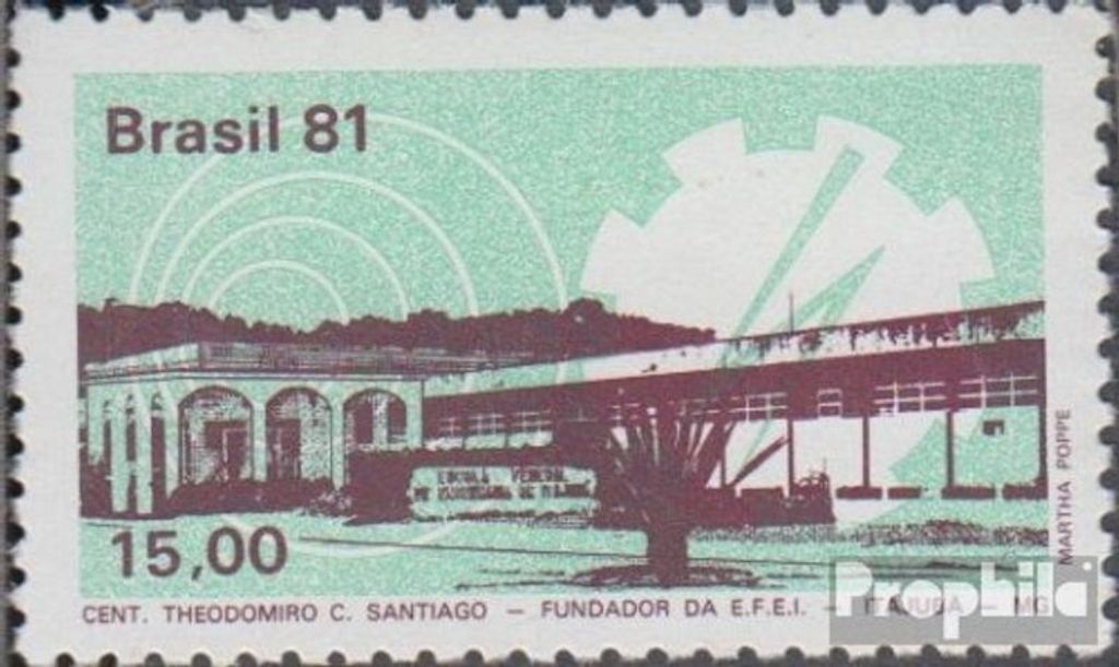 Briefmarken Brasilien 1981 Mi 1866 (kompl.Ausg.) postfrisch Produktbild 