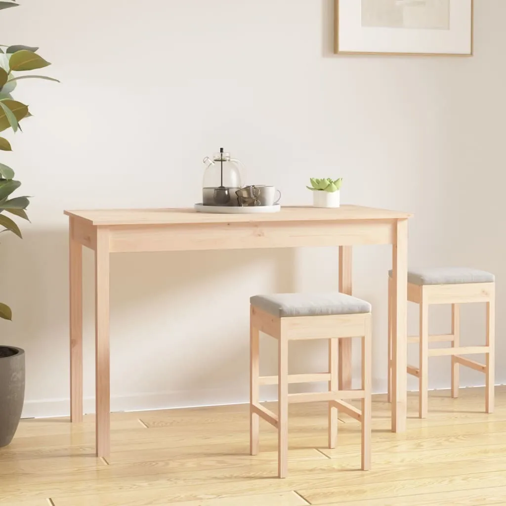 Tavolo da Pranzo Maison Exclusive 110x55x75 cm in Legno Massello di Pino