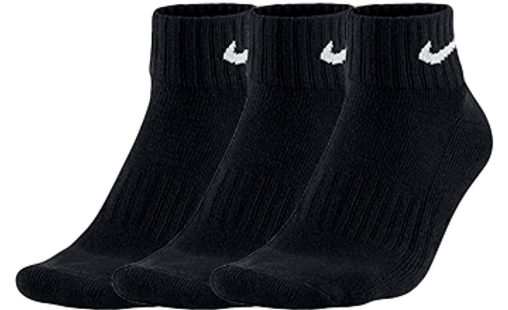 Nike One Quater Socken 3er Pack - Farbe: Schwarz - Größe: Produktbild 