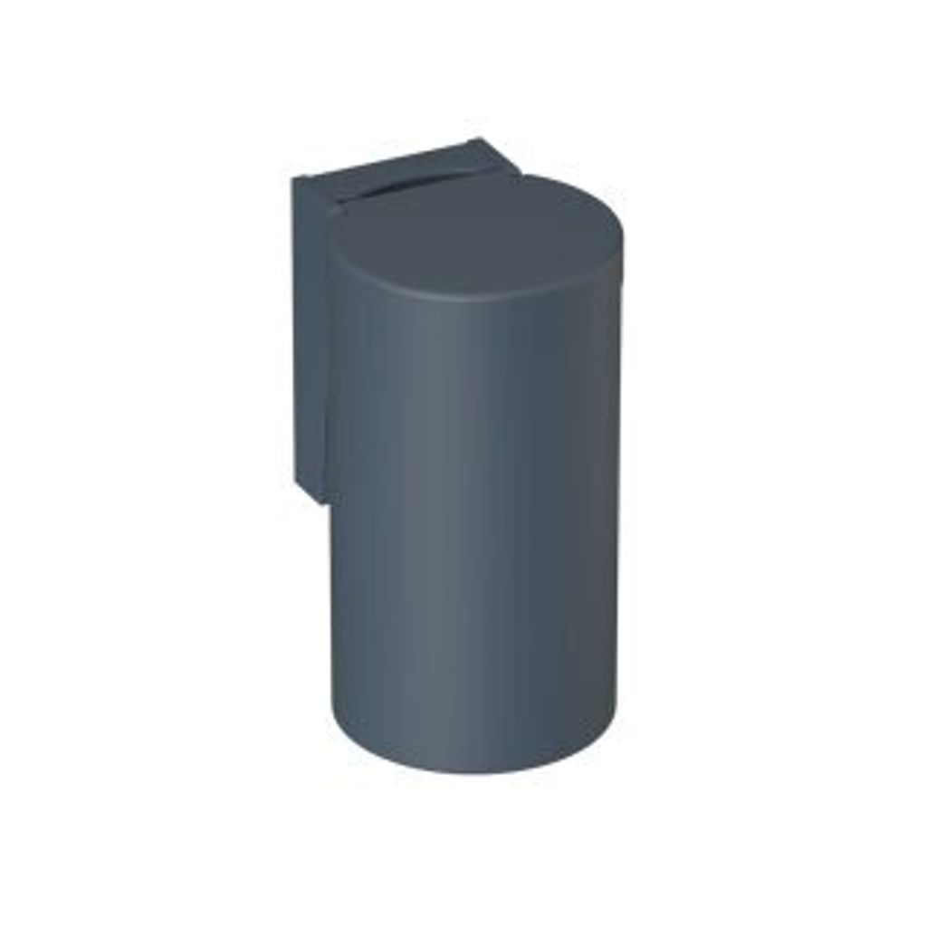 HEWI 477.05B100 92 Abfallbehälter Ser 477, matt,