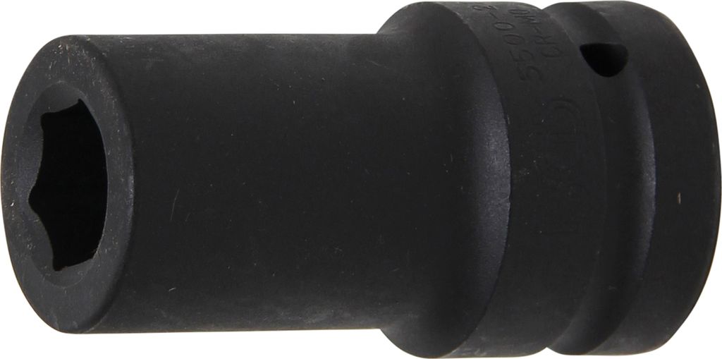 BGS 5500-21 Kraft-Steckschlüssel-Einsatz Sechskant , tief, Antrieb Innenvierkant 25 mm (1"), SW 21 mm