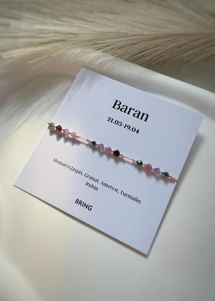 Bracciale Ariete Argento con Sfere: Idea Regalo Compleanno Segno Zodiacale