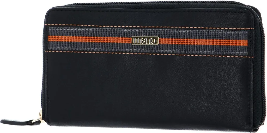 Grand Portefeuille Tout-en-un avec Protection RFID Noir Don Leonardo