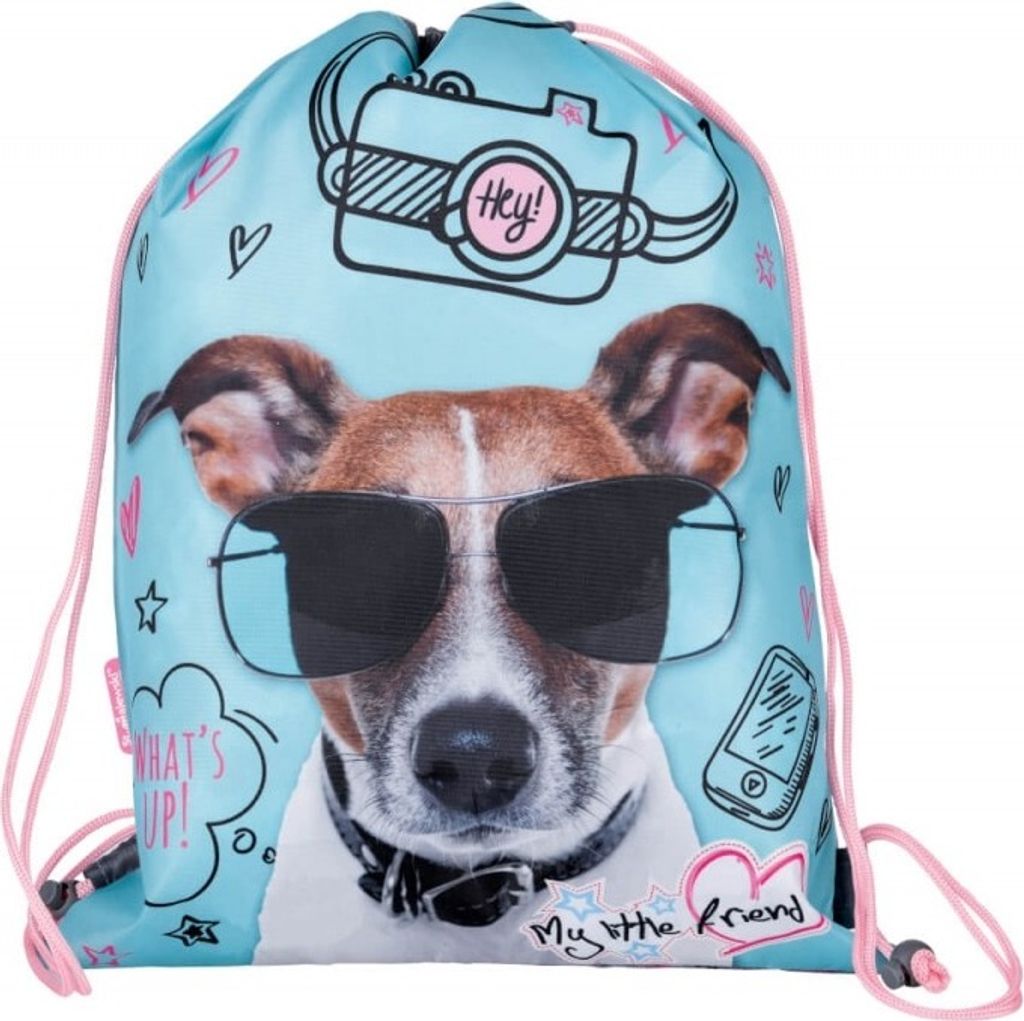 Mein kleiner Freund Torten mit Brille Majewski Schuhbeutel