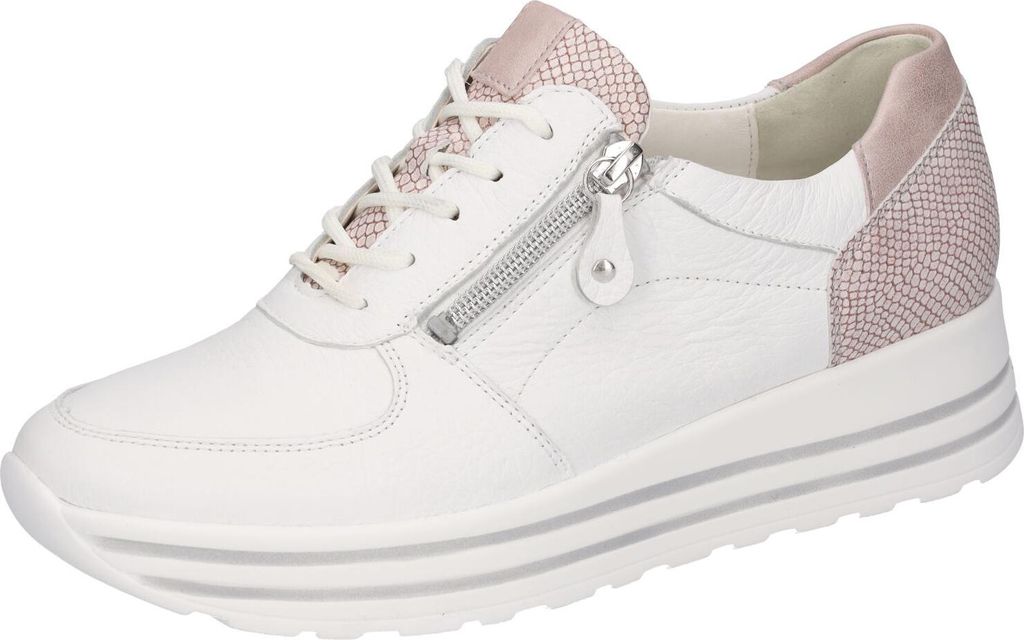 Waldläufer Komfort Schnürschuhe h-lana Damen 31373733323132 Weiß 40 1/2 EU