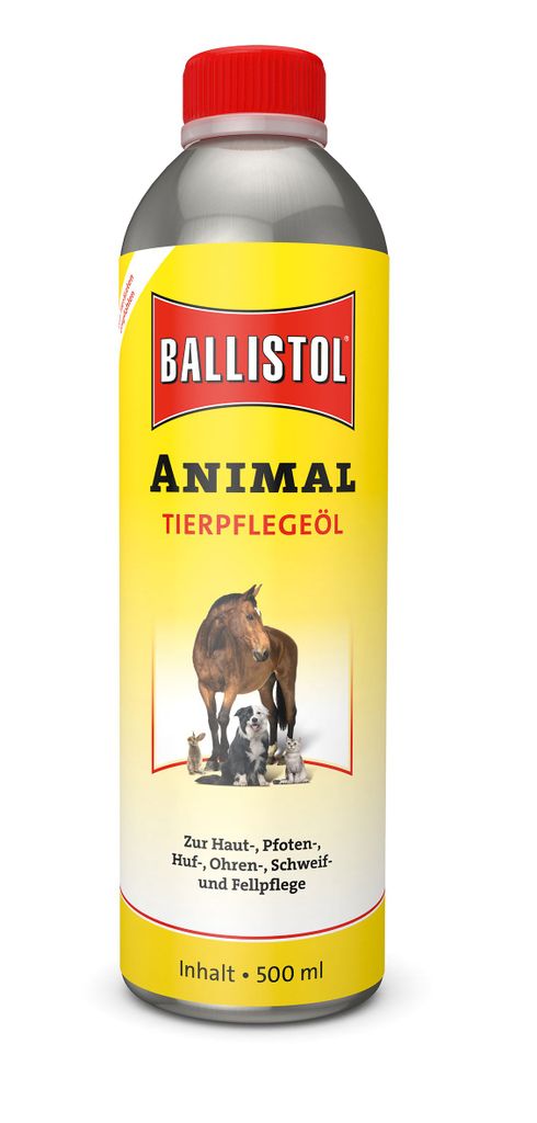 6 Stück Ballistol Animal Tierpflegeöl, 500 ml 26520 (Pflege Produktbild 