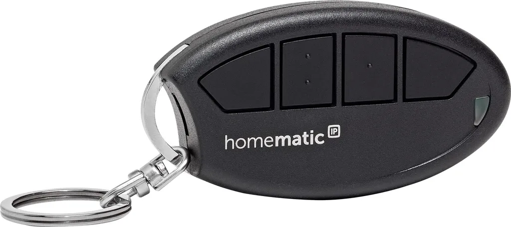 Télécommande 4 touches Homematic V2 compacte avec retour d'état LED