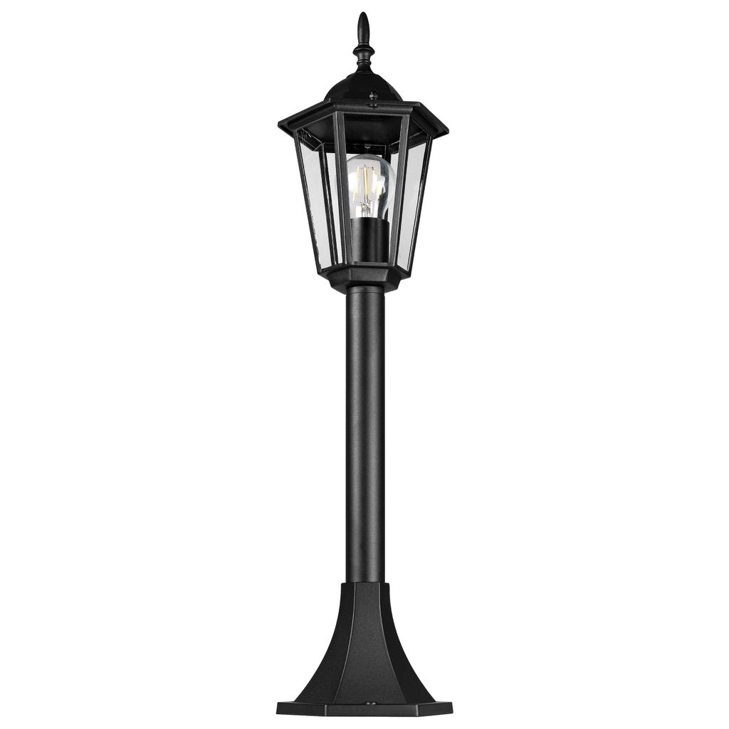 MasterLED Gartenleuchte LED Victoria – 100cm Schwarz – E27 Produktbild 