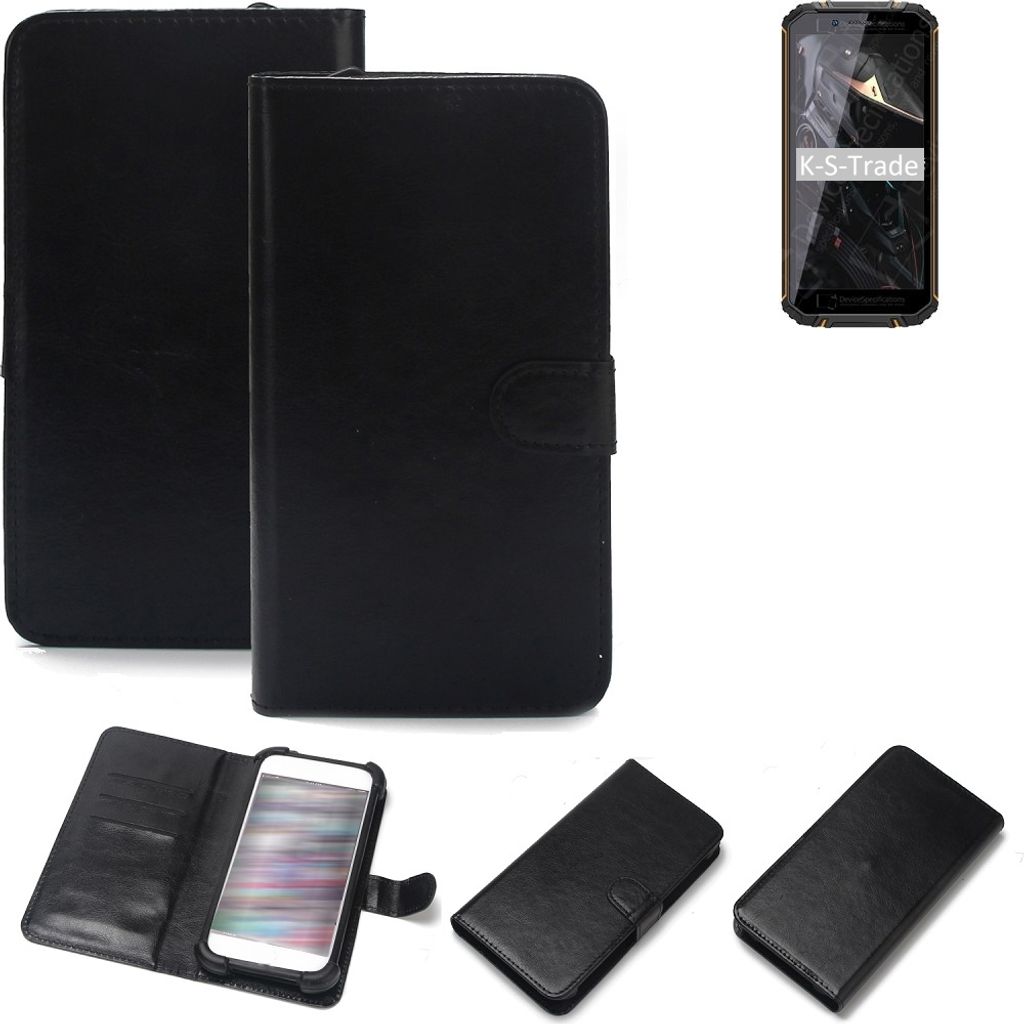 K-S-Trade Handyhülle Schutzhülle kompatibel mit Oukitel WP18 Handy Schutz Hülle Handyhülle Bumper schwarz 1x