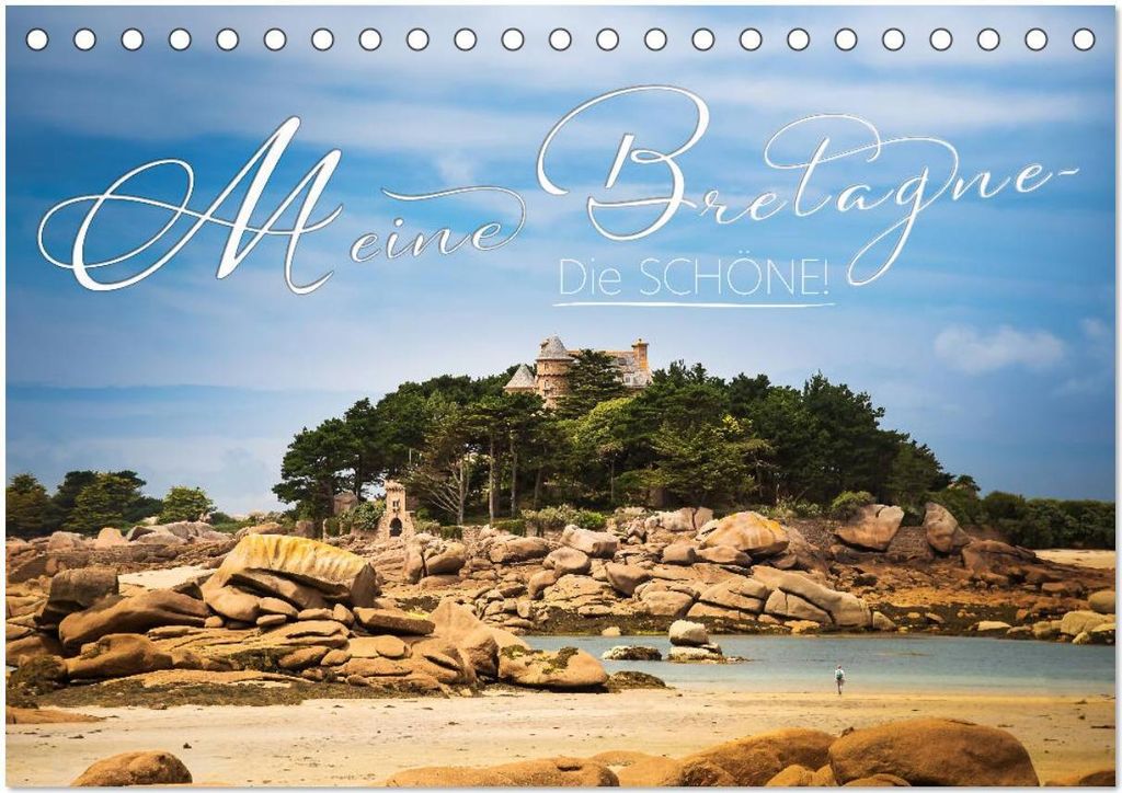 Meine Bretagne – Die schöne! (Tischkalender 2026 DIN A5 quer), CALVENDO Monatskalender