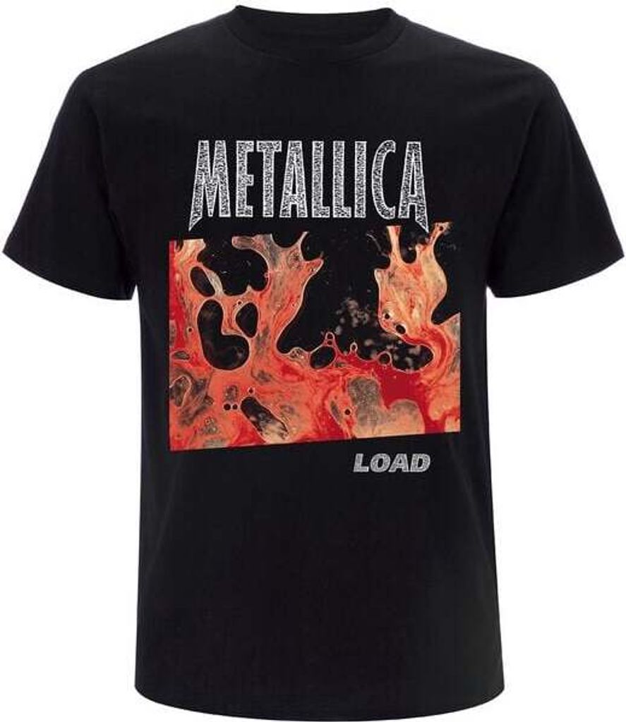 Metallica T-Shirt Herren Load Tracklist schwarz XL