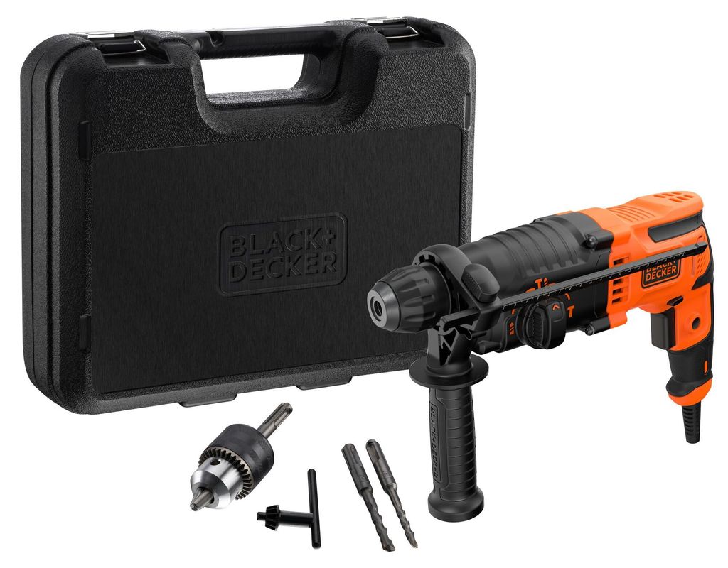Black + Decker Młotowiertarka  650W Kufer Zdjęcie produktu 