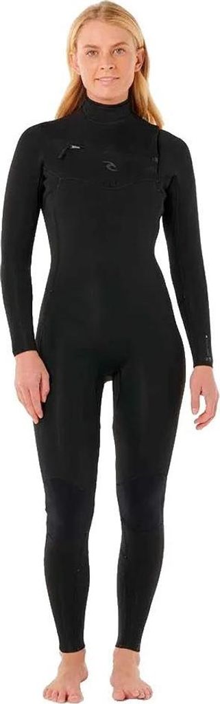 Rip Curl Dawn Patrol Pro 4/3 Mm Neoprenanzug Mit Langem Arm Und Reißverschluss Am Brustkorb Für Damen Schwarz 4 Damen Schwarz 4