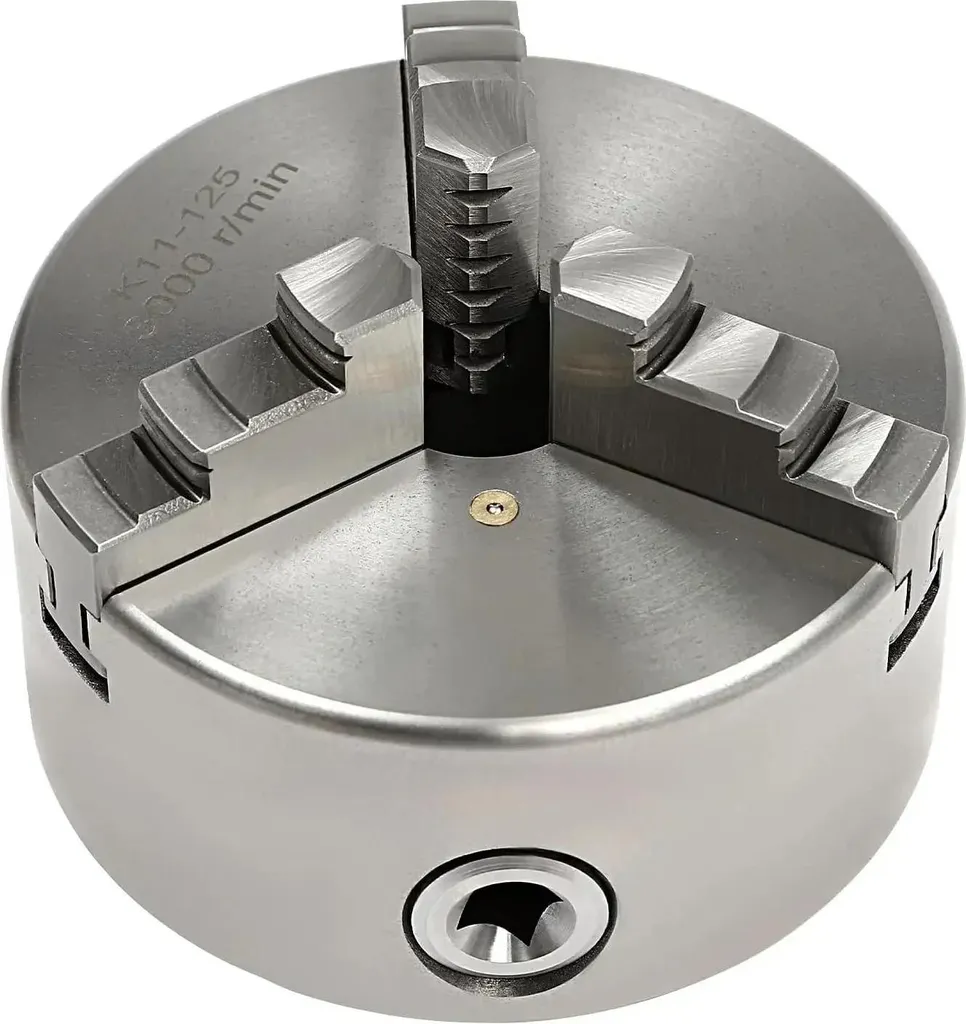 Éliminez les vibrations : Mandrin de tour 125 mm équilibré 3000 tr/min
