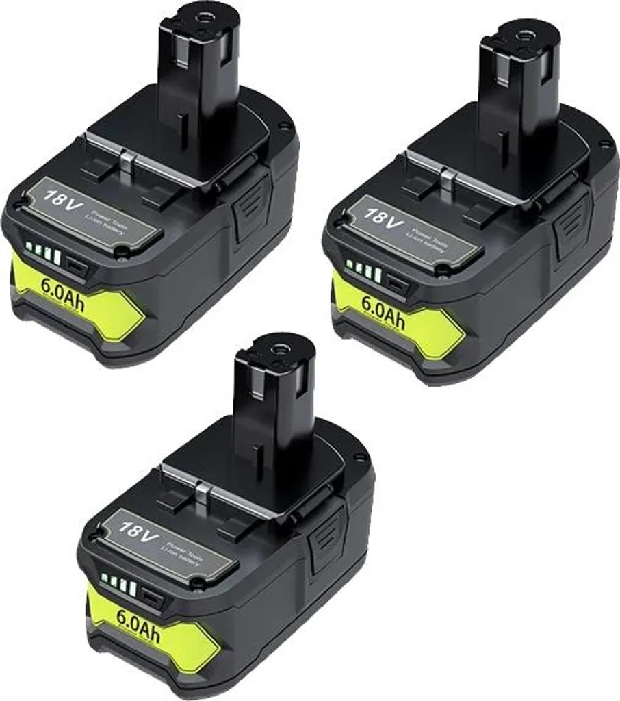 Kit 3 Batterie 18V 6.0Ah Litio Alta Prestazione per Utensili Makita