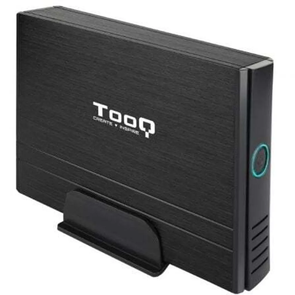 Boîtier Externe 3,5 Pouces USB 2.0 TooQ pour Sauvegarde et Stockage PC