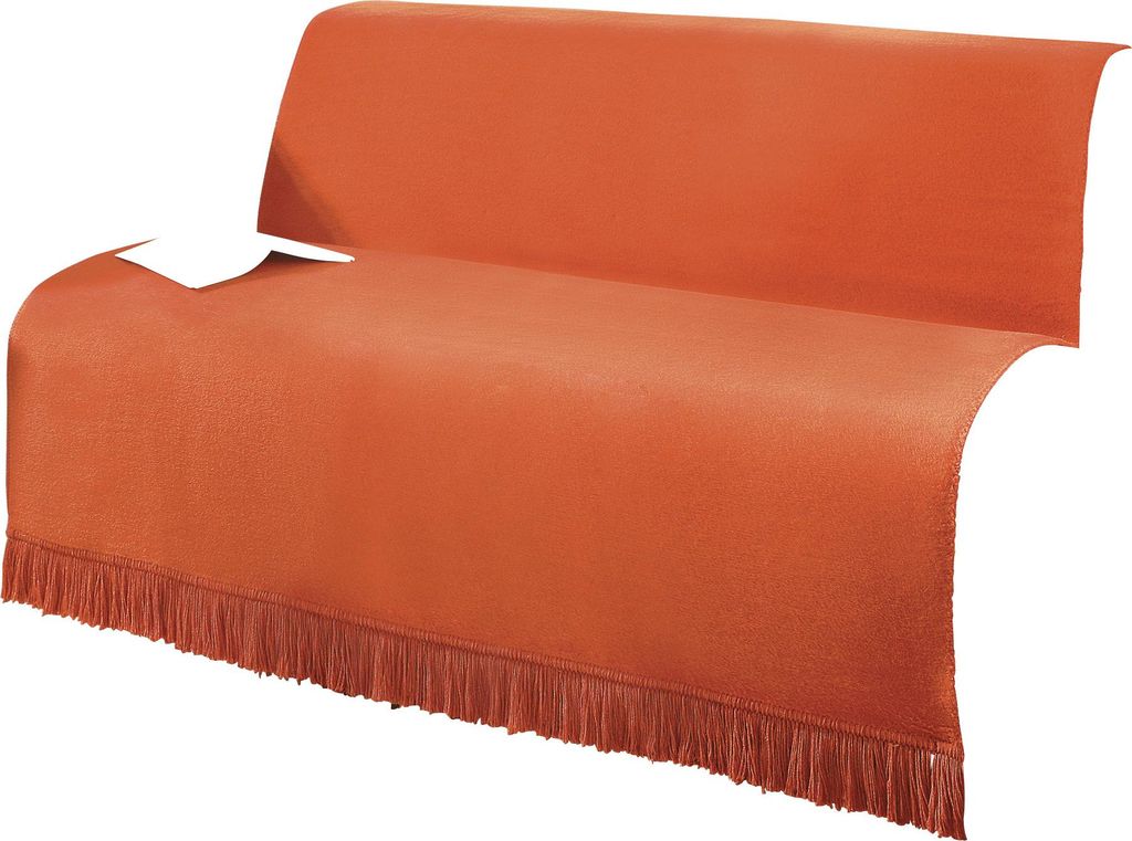 Erwin Müller Sessel- und Sofaschoner Catania" terra 100x200 cm"