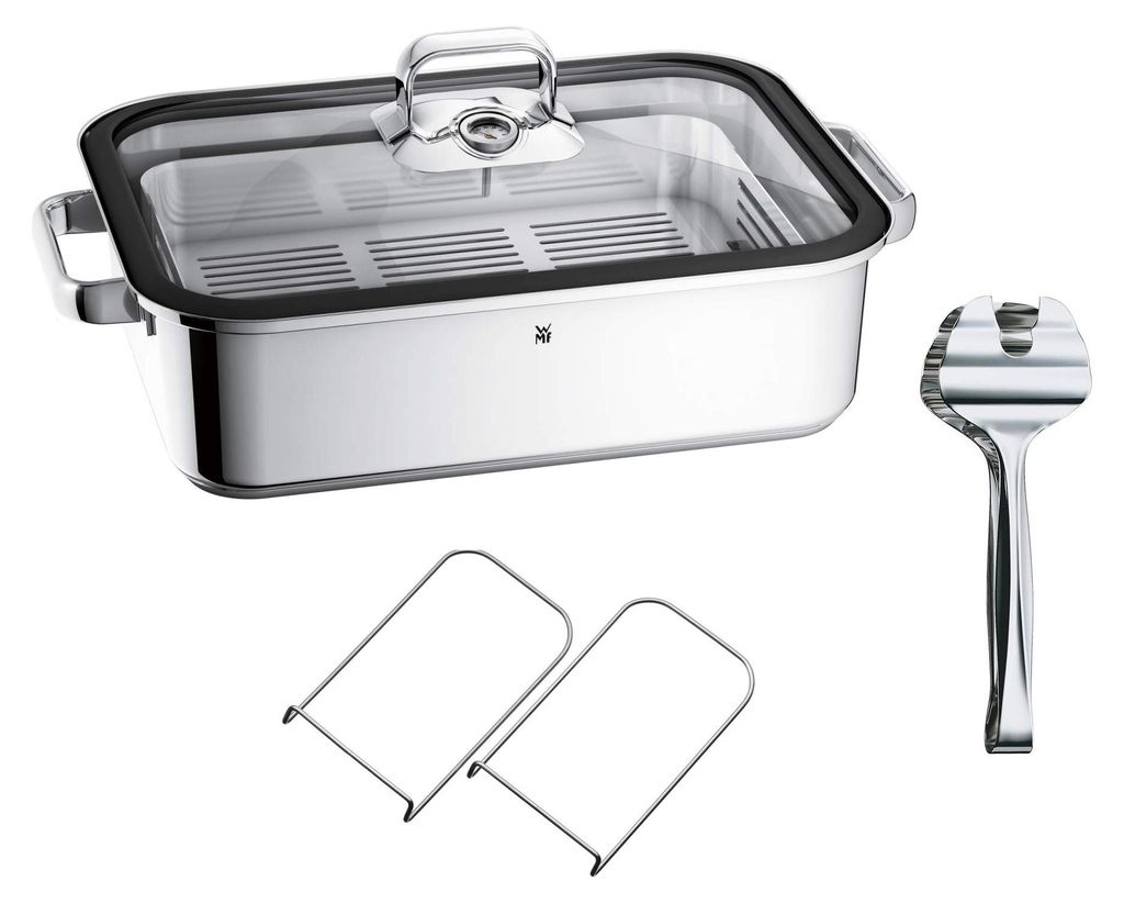 WMF Vitalis, 6,5 L, Nerezová oceľ, Obdĺžnikový, Keramický, Obrázok produktu 