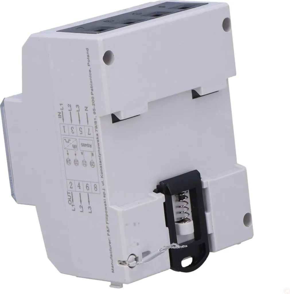 Compteur de sous-comptage triphasé certifié MID pour tableau électrique - 10