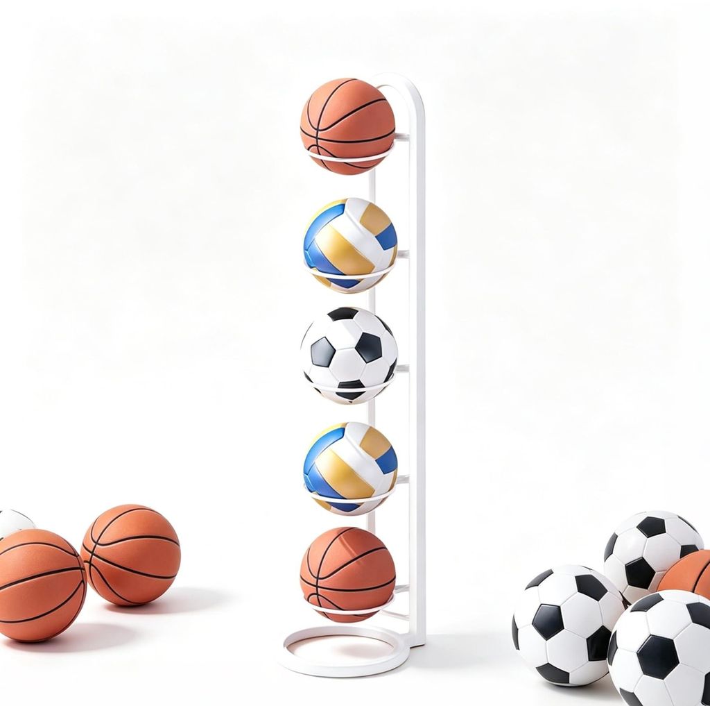 Verticale Basketbalstandaard met 5 Niveaus Productafbeelding 