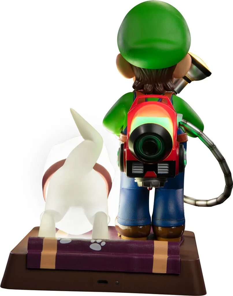 Figurine Luigi et Polterpinscher 23 cm Luigi's Mansion 3 F4FLM03CO