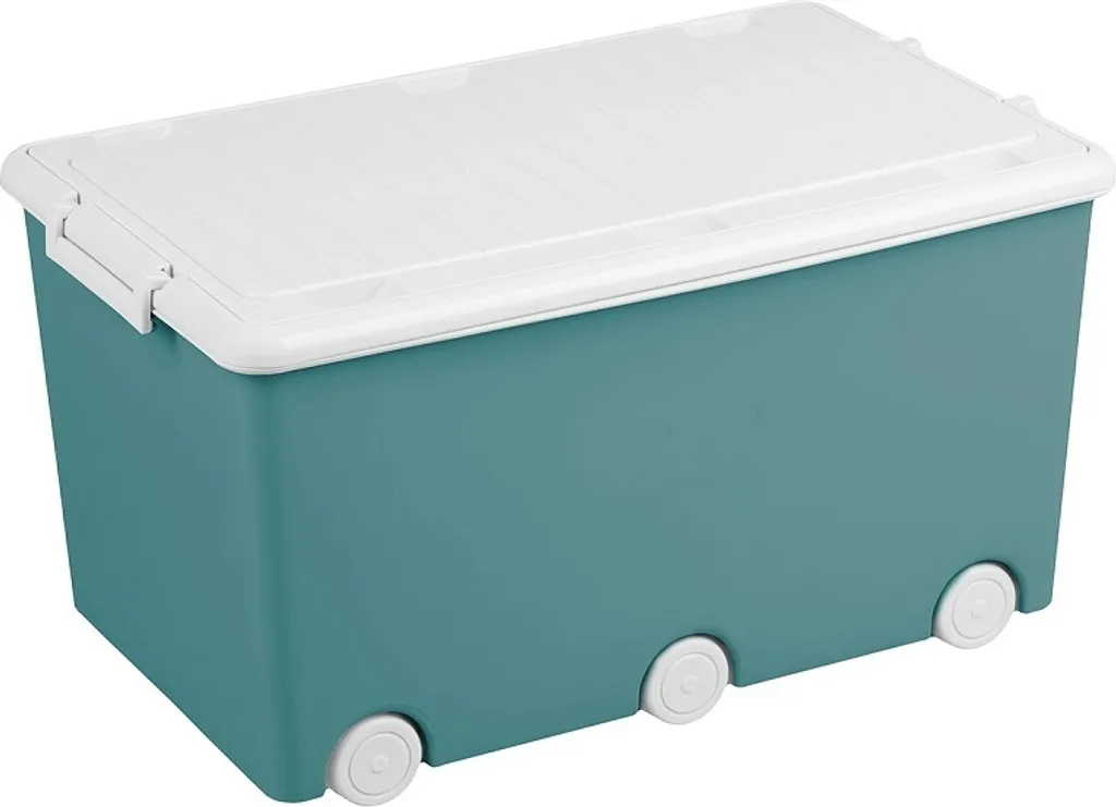 Finissez-en avec le désordre : Boîte à Jouets TEGA BABY Turquoise Pratique