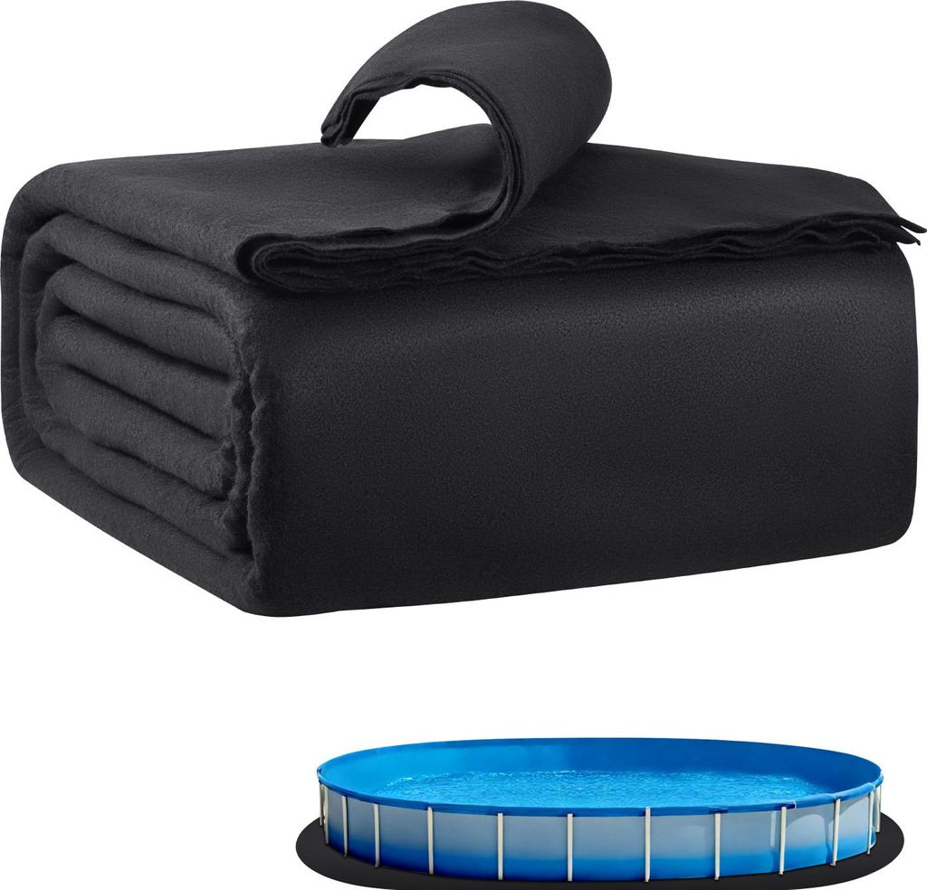 SucceBuy Tapis de sol pour piscine 5,5x10 m, adapté aux Image du produit 