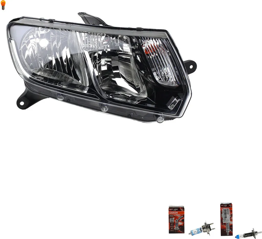 Ricambio Faro Dacia Logan MCV II 13-16 Dx - Johns con Luce Osram