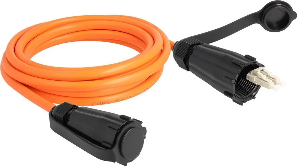 Câble fibre optique Delock LC Duplex avec faible perte d'insertion et gaine LSZH