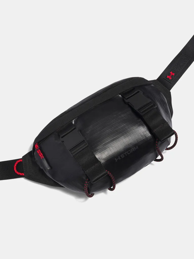 Sacoche UA Summit Trail Waist Noire Déperlante avec Maintien Ajustable